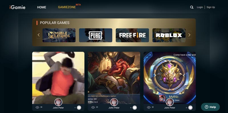 Startup Company iGamie Launches Gamiezone - a Social Network for Gamers